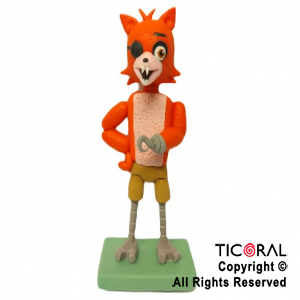 ADORNO FOXY PORCELANA FRIA x 1